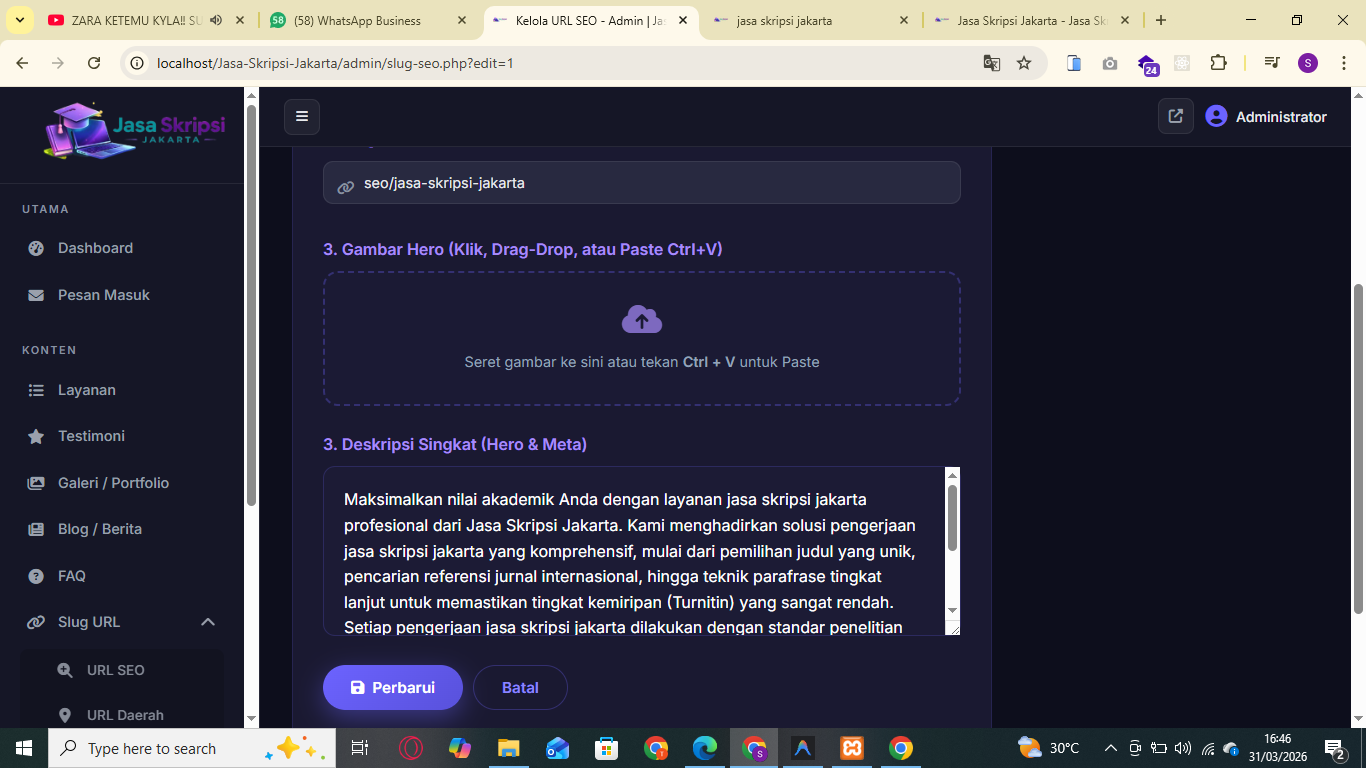 jasa skripsi jakarta