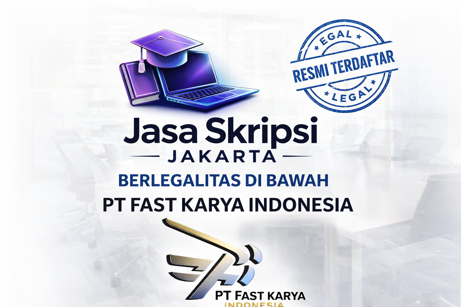 Legalitas Jasa Skripsi Jakarta Dibawah PT Fast Karya Indonesia