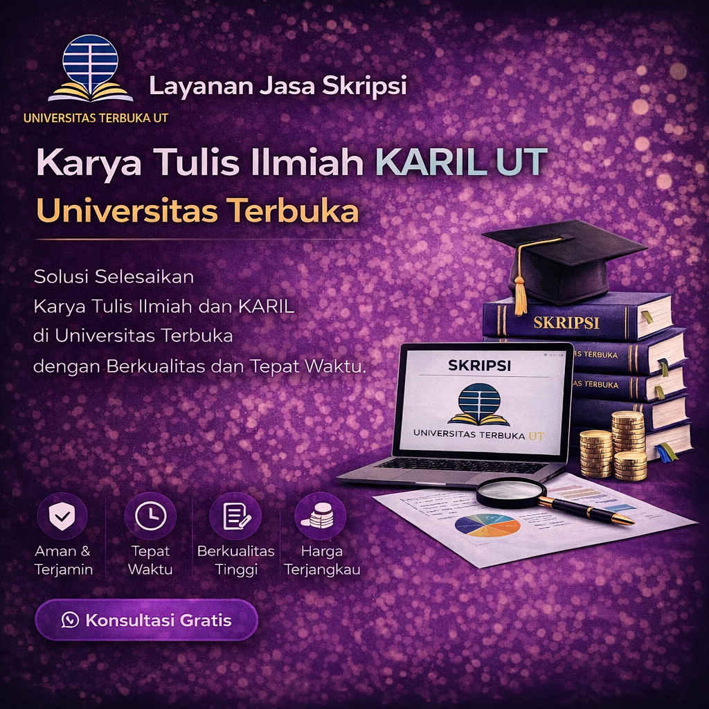 Jasa Joki Karya Ilmiah KARIL UT Universitas Terbuka